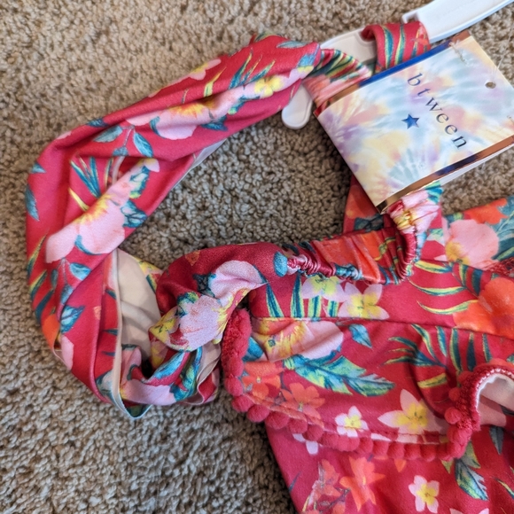Btween Baby Girl Swimsuit with Matching Headband Size 3 months NWT - Picture 4 of 4